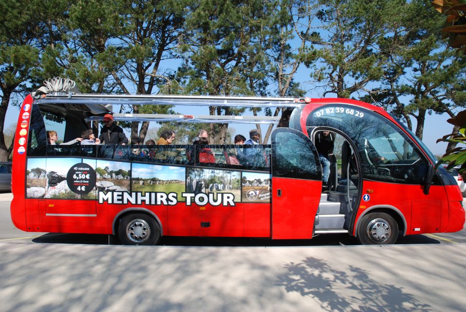 Carnac: Carnac Stones 40-Minute Audio-Guided Bus Tour - Key Points