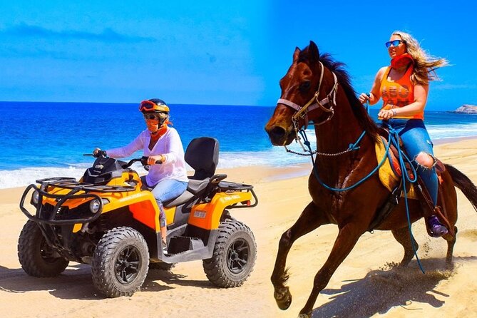 Combo Horseback Beach Ride & ATV Adventure in Los Cabos - Key Points