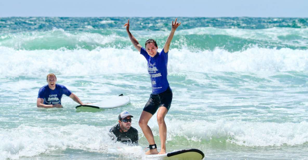 Coolum: Beginners Surf Lesson - Key Points