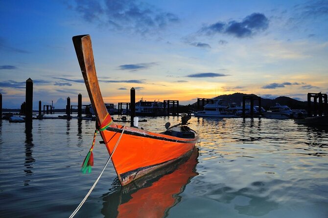 Coral ( Kahung Beach ) & Racha Islands Sunset by Catamaran - Key Points