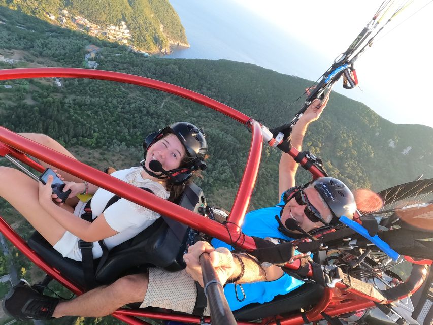 Corfu: Scenic Island Tandem Paragliding Flight - Key Points