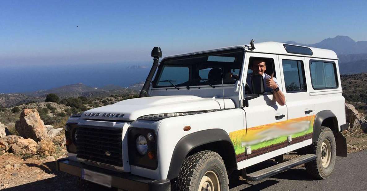 Crete: Land Rover Safari Through the Plateaus - Activity Details