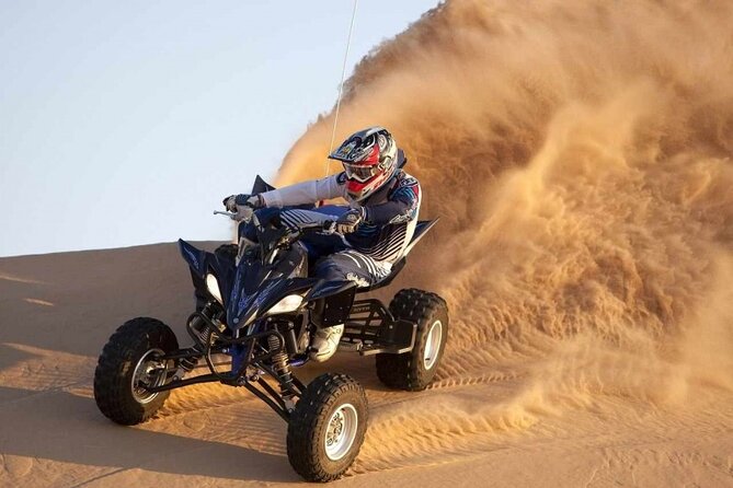 Dubai: 3* Red Dunes ATV, Sandsurf, Camels, Horses, Buffet & Show - Key Points