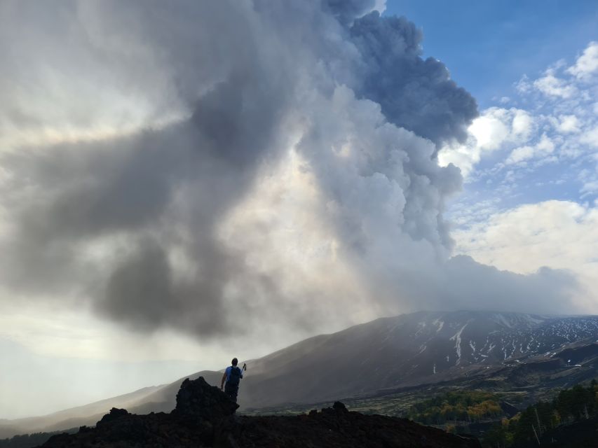 Etna North Sunset: Summit Area & Craters of 2002 - Key Points