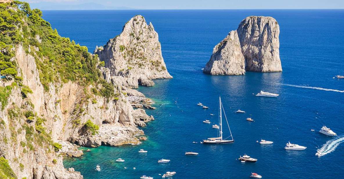 from amalfi day trip to capri by private boat with drinks From Amalfi: Day Trip to Capri by Private Boat With Drinks