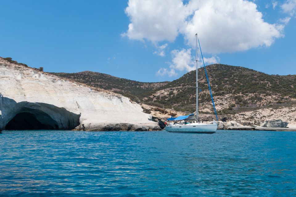 From Milos: Guided Day Cruise to Kleftiko With Lunch - Key Points