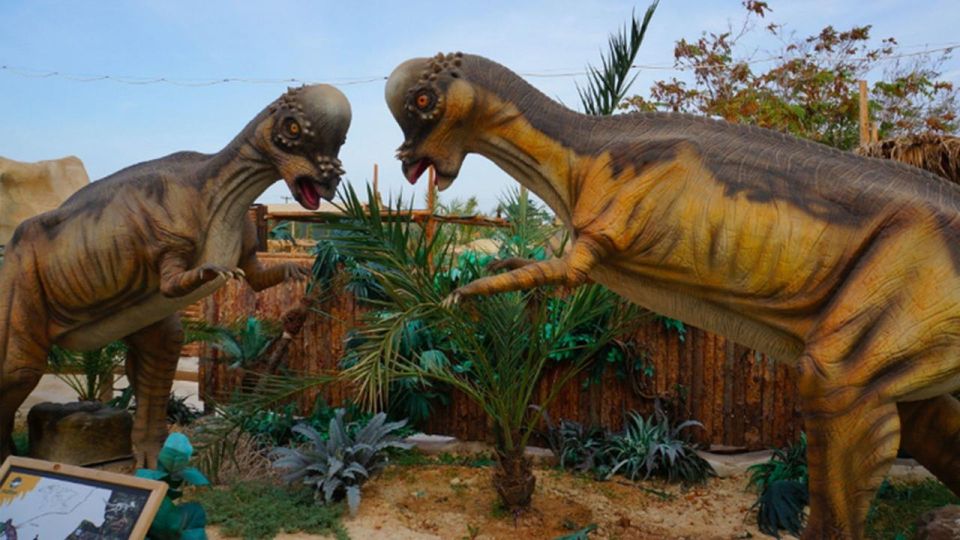 From Rethymno: Day Trip to Dinosauria Park and Cretaquarium - Key Points
