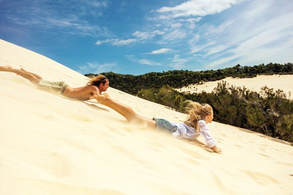 Gold Coast: Tangalooma Desert Safari Day Cruise Transfers - Key Points