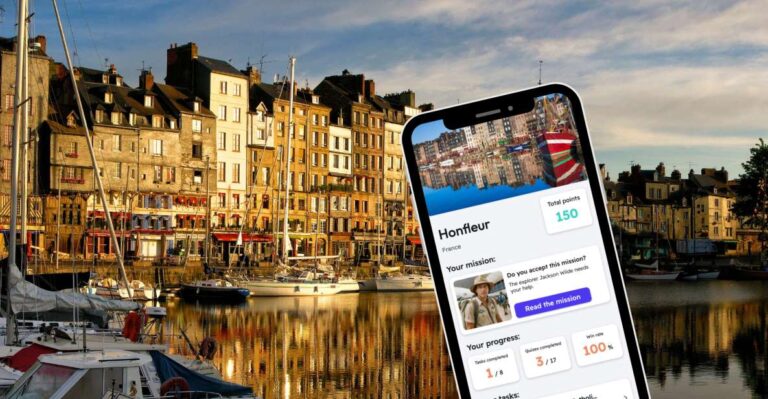 Honfleur: City Exploration Game and Tour on Your Phone
