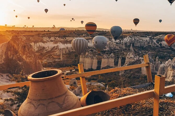 Hot Air Balloons in Soganli Valley Cappadocia Sightseeing Tour