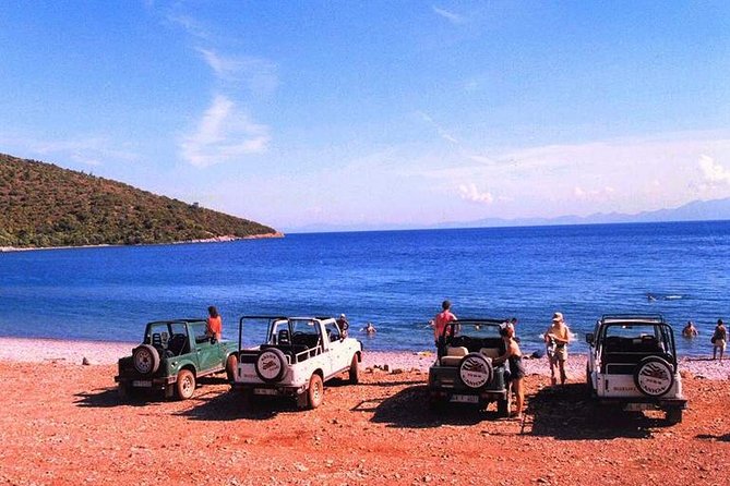 Jeep Safari and Swimming in Davutlar Kusadasi - Key Points