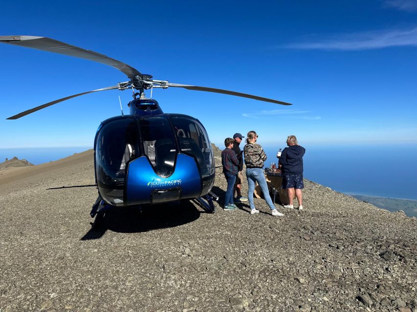 Kaikoura: Helicopter & Gin Tasting ON THE MOUNTAIN - Key Points