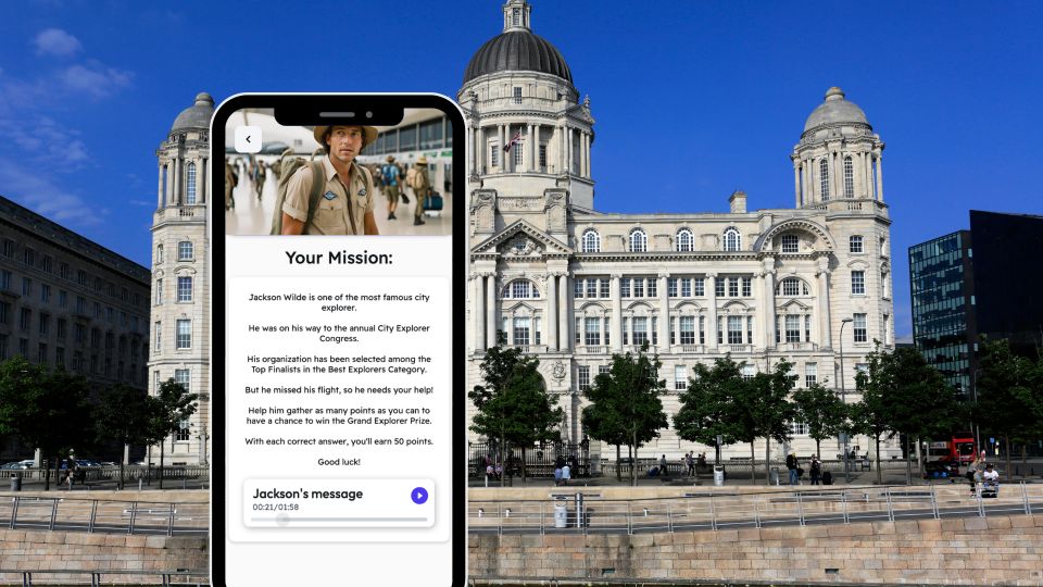 Liverpool: City Exploration Game and Tour on Your Phone - Key Points