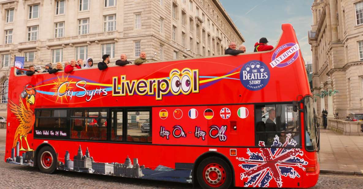 Liverpool City Sights 24hr Hop-On Hop-Off Open Top Bus Tour - Key Points