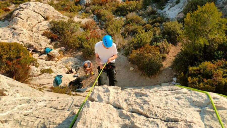 Marseille : Climbing Class in the Calanques National Park