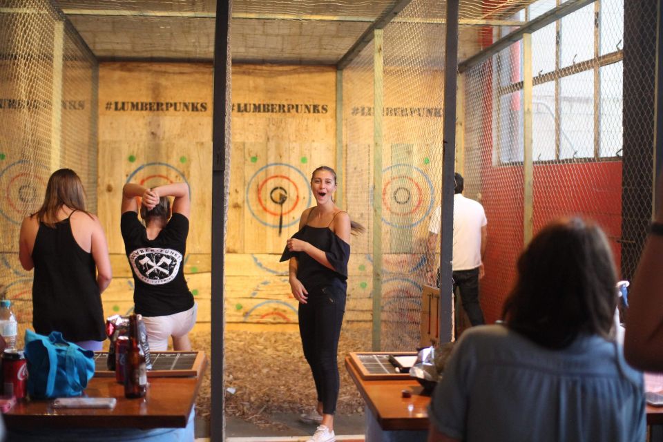melbourne lumber punks axe throwing Melbourne: Lumber Punks Axe Throwing Experience