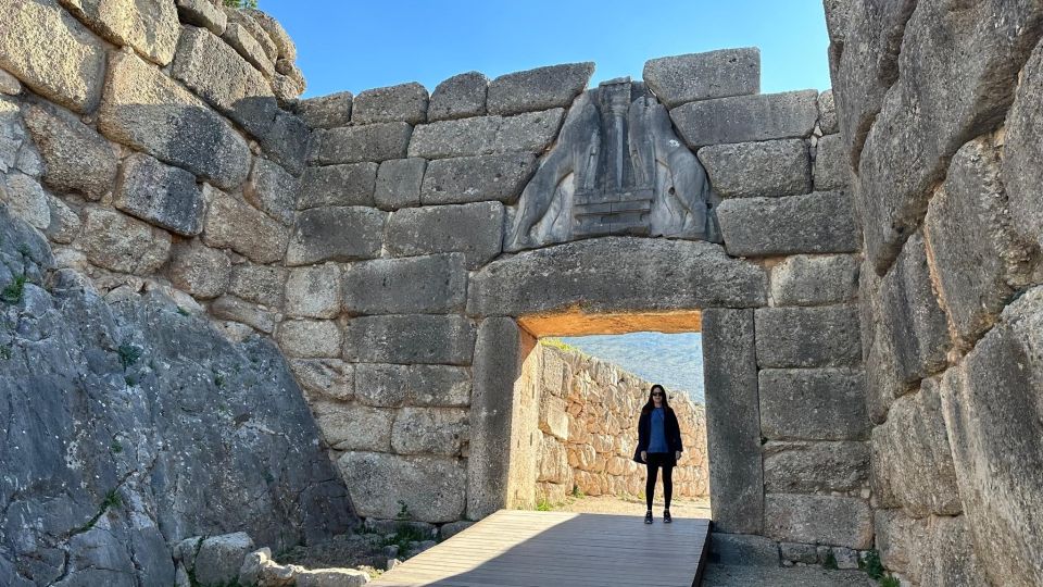 Mycenae Epidavrous Nafplio Isthmus Canal Full Day Tour 8 H - Key Points