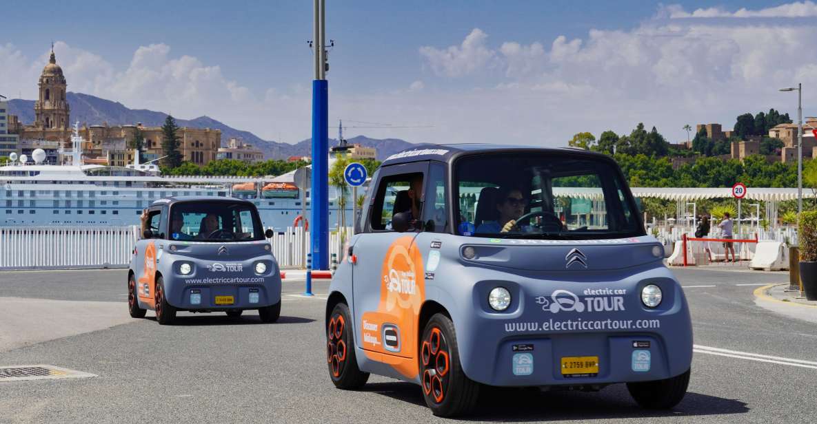 Nigth Tour in Malaga by Electriccar.Enjoy the Sunset - Key Points