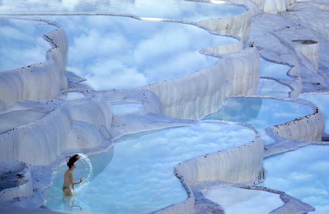 Pamukkale, Cleopatra'S Pool, Hieropolis From Antalya With Lunch - Key Points