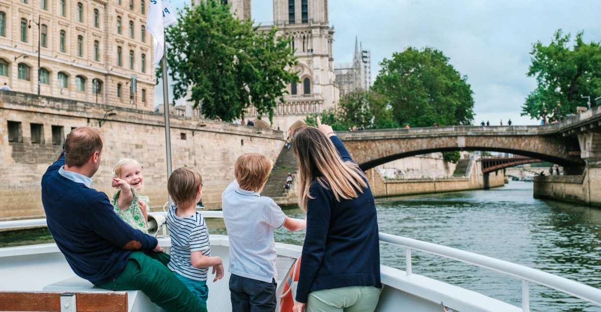 Paris: Family-Friendly River Seine Guided Cruise - Key Points