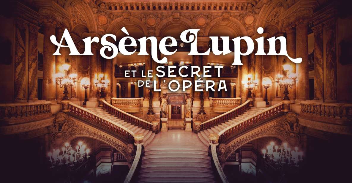 Paris: Palais Garnier Mystery Game With Entry Ticket - Key Points