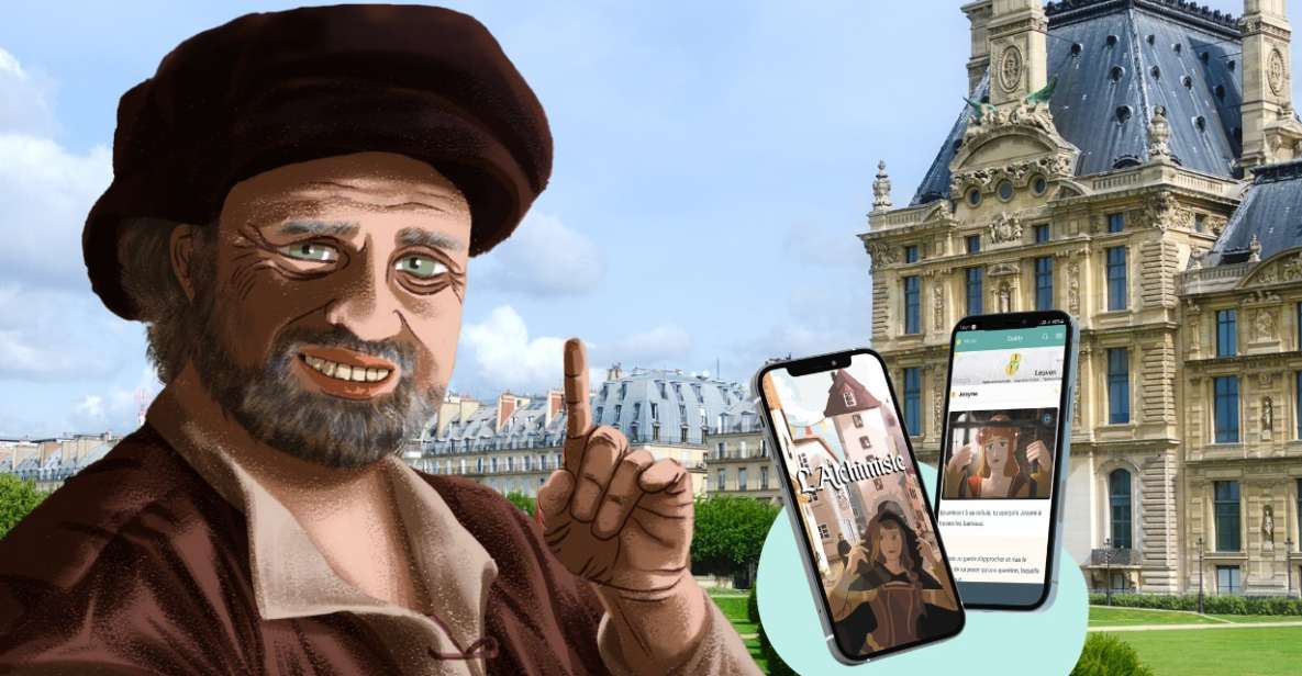 Paris: The Alchemist Smartphone City Exploration Game - Key Points