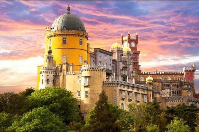 Park and Pena Palace in Sintra Entrance Tickets - Key Points