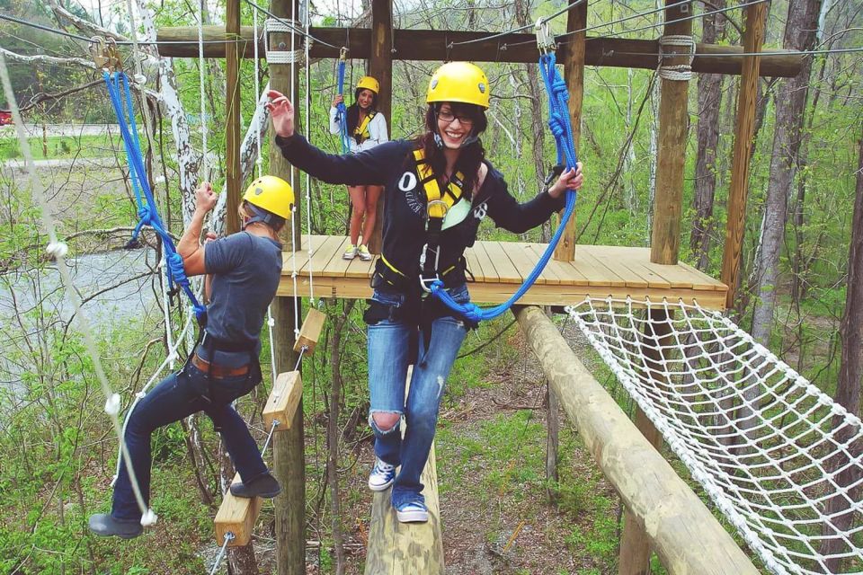 Pigeon Forge: Smoky Mountains Rope Obstacle Course Adventure - Key Points