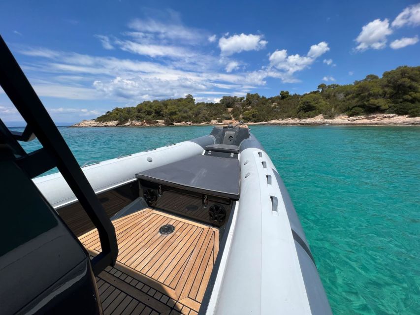 Porto Heli: Hidden Gems Tour on a RIB Boat With Swim Stops - Tour Location and Provider