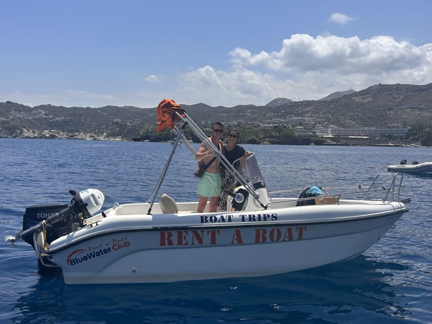 Poseidon 480cc Rent a Boat in Agia Pelagia - Key Points