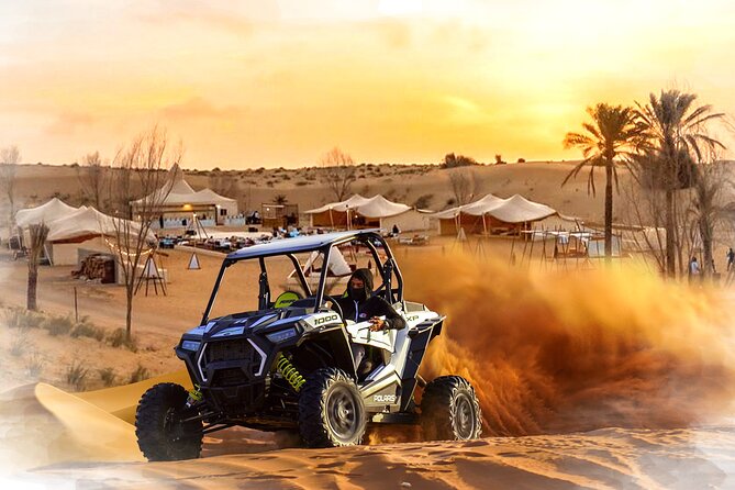 Private 2 Seater Dune Buggy Desert Safari With BBQ Dinner