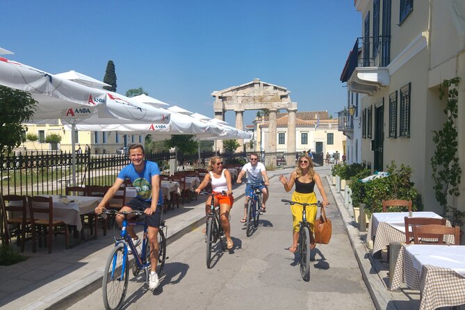 Private Athens Food Tour by Electric Bike