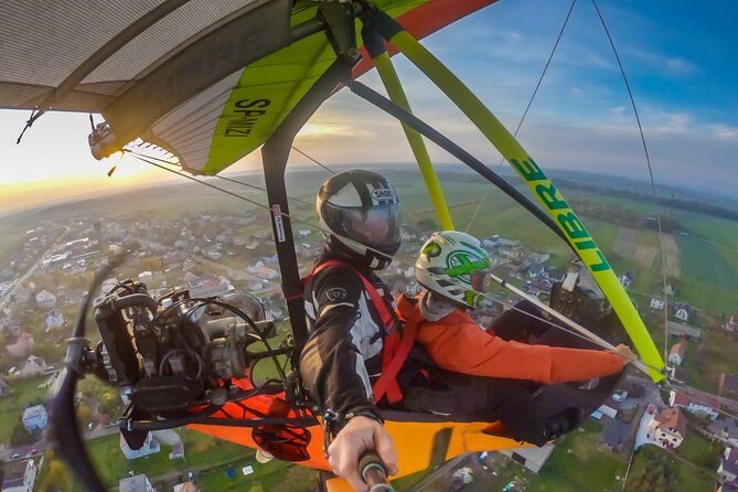 Private Motor Hang Glider Flight Over Gliwice - Key Points