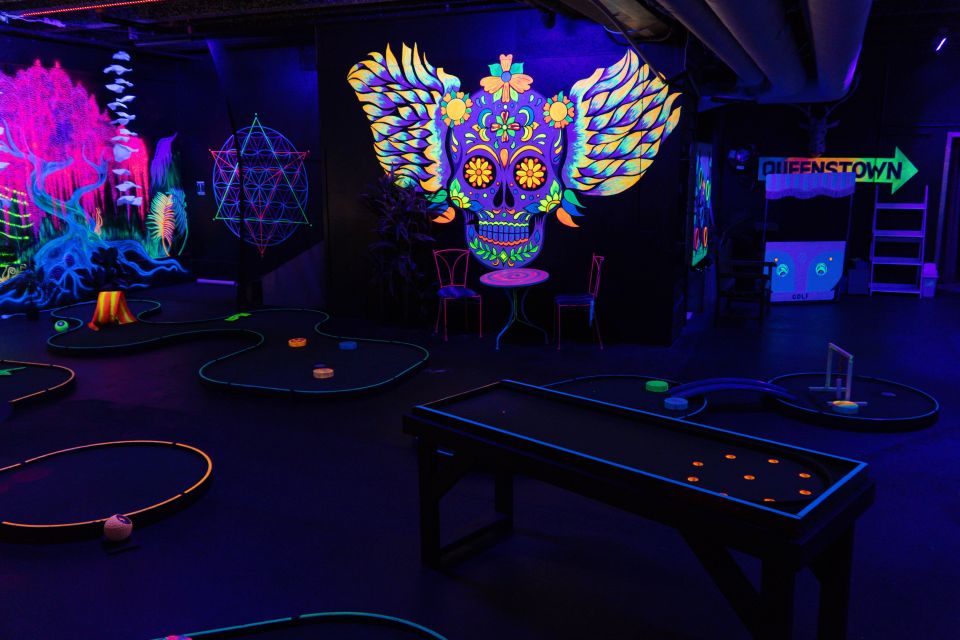 Queenstown: Indoor Putt 'n' Glow Mini Golf - Key Points