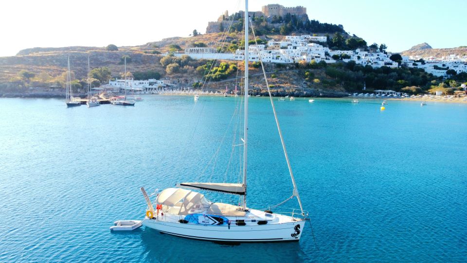 Rhodes: Kallithea & Antony Quinn Bay Private Sailing Cruise - Activity Overview