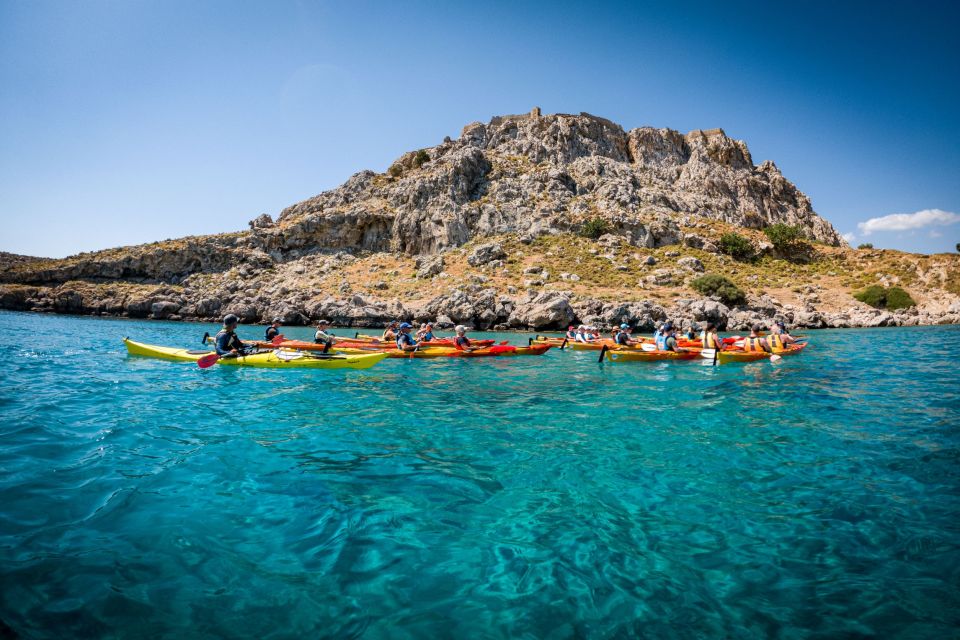 Rhodes: Sea Kayak Adventure to the Red Sand Beach - Key Points