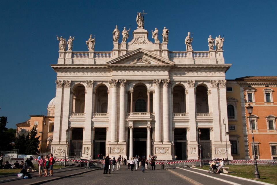 Rome: Exclusive Three Basilicas Tour With Dedicated Car - Key Points