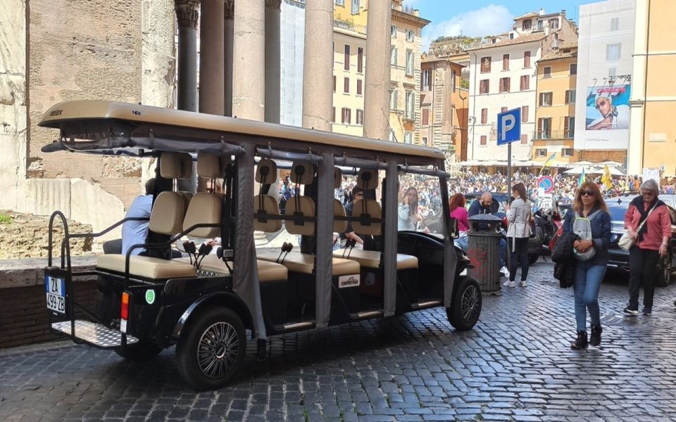 Rome: Golf Cart Tour of the Baroque and Ancient City - Key Points