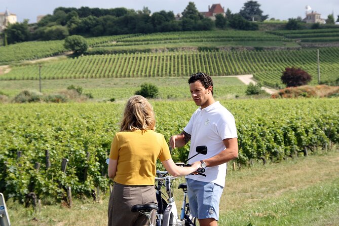 Saint-Emilion Electrical Bike Tour With Gourmet Picnic Lunch - Just The Basics