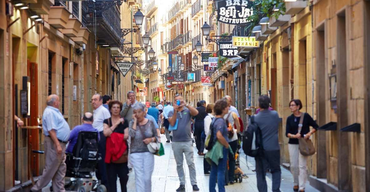 San Sebastian: Guided Walking Tour With Pintxo and Drink - Key Points