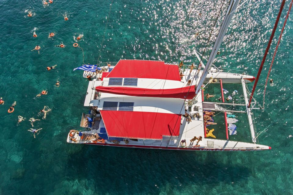 Santorini: Catamaran Cruise, Winery, & Oia Sunset Combo Tour - Key Points