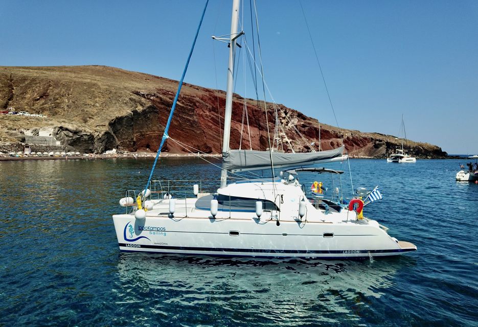 Santorini: Full Day Catamaran Excursion With Food & Drinks - Location