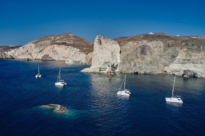 Santorini Small-Group Half-Day Catamaran Tour With Food (Mar ) - Tour Pricing and Booking Details