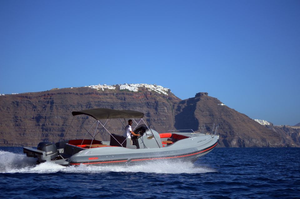 Santorini: Thirassia and Santorini Caldera Speedboat Cruise - Overview of Santorini Speedboat Cruise