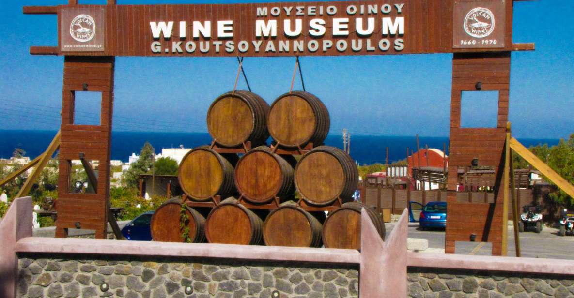 Santorini Visit Cave Wine Museum and Wine Tasting - Museum Overview