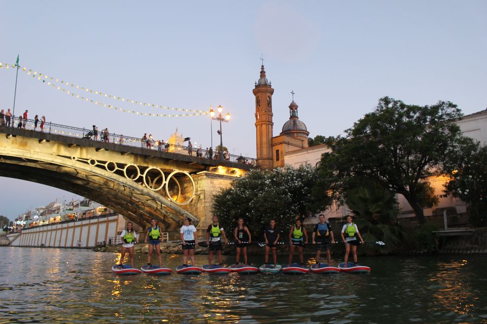 Seville: Sunset and Evening Paddle Boarding Tour - Key Points