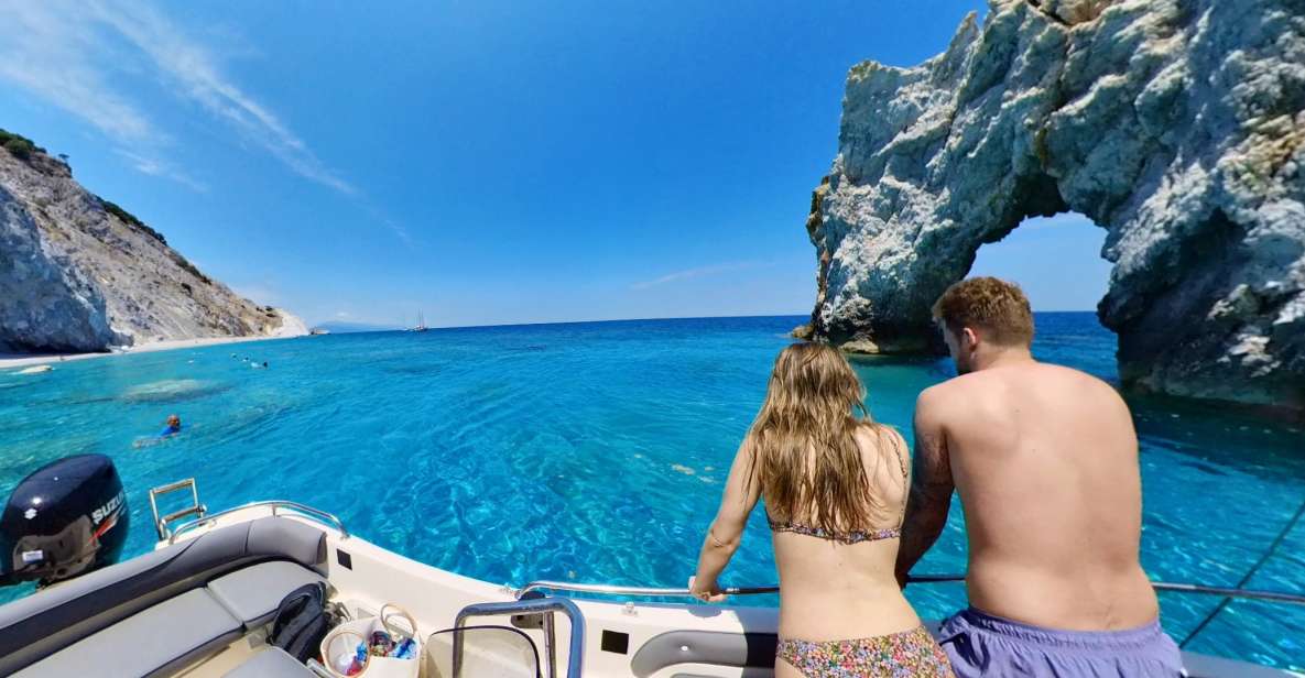 Skiathos: Private Lalaria Beach and Caves Speedboat Tour - Tour Details