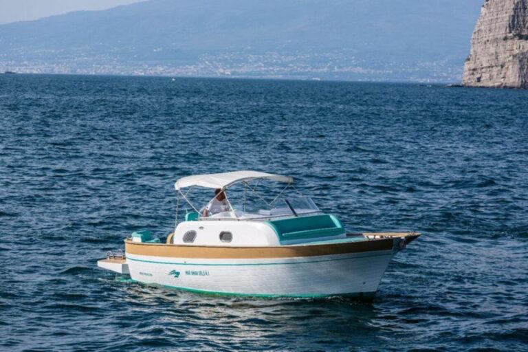 Sorrento: Private Capri Island Boat Tour With Blue Grotto