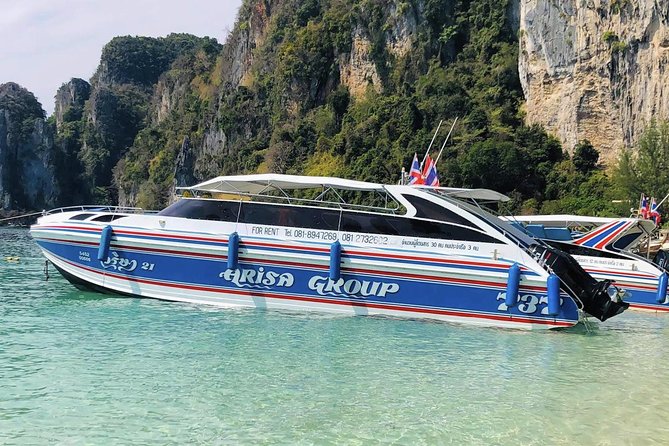 Superfast Transfer From Koh Phi Phi to Krabi by Arisa Speed Boat - Key Points