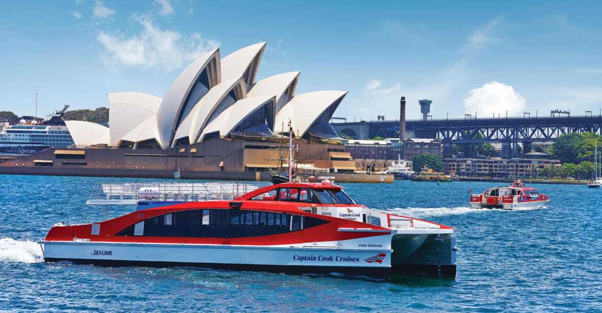 Sydney: Hop-On Hop-Off Harbour Cruise With Commentary - Key Points